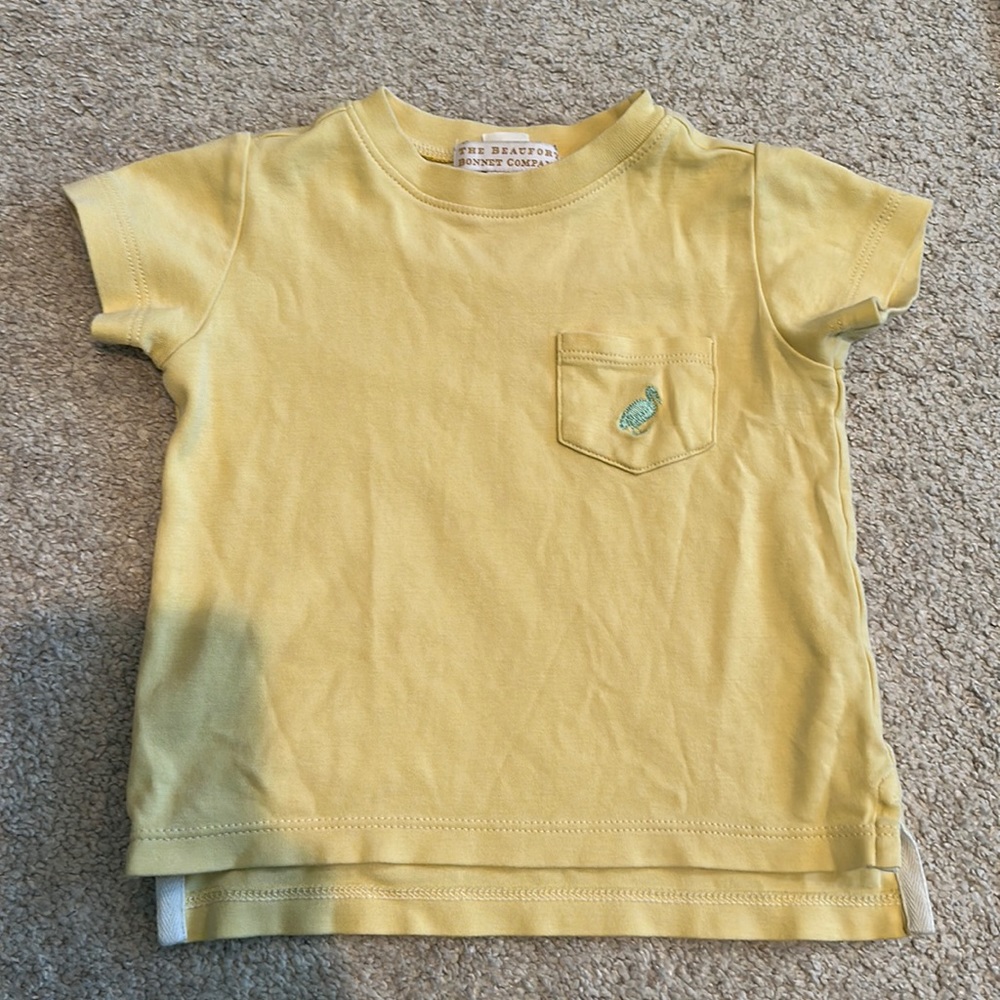 Beaufort bonnet yellow shirt